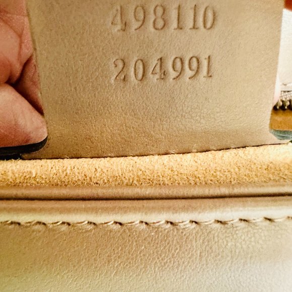 NWOT AUTH GUCCI GG MARMONT SMALL TOP HANDLE SATCHEL SHOULDER BAG 498110.204991 - Picture 13 of 14